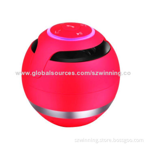 Offering Unique Style and Aggressive Bluetooth Speaker, 3.7V, 800mAh Battery Voltage/Capacity